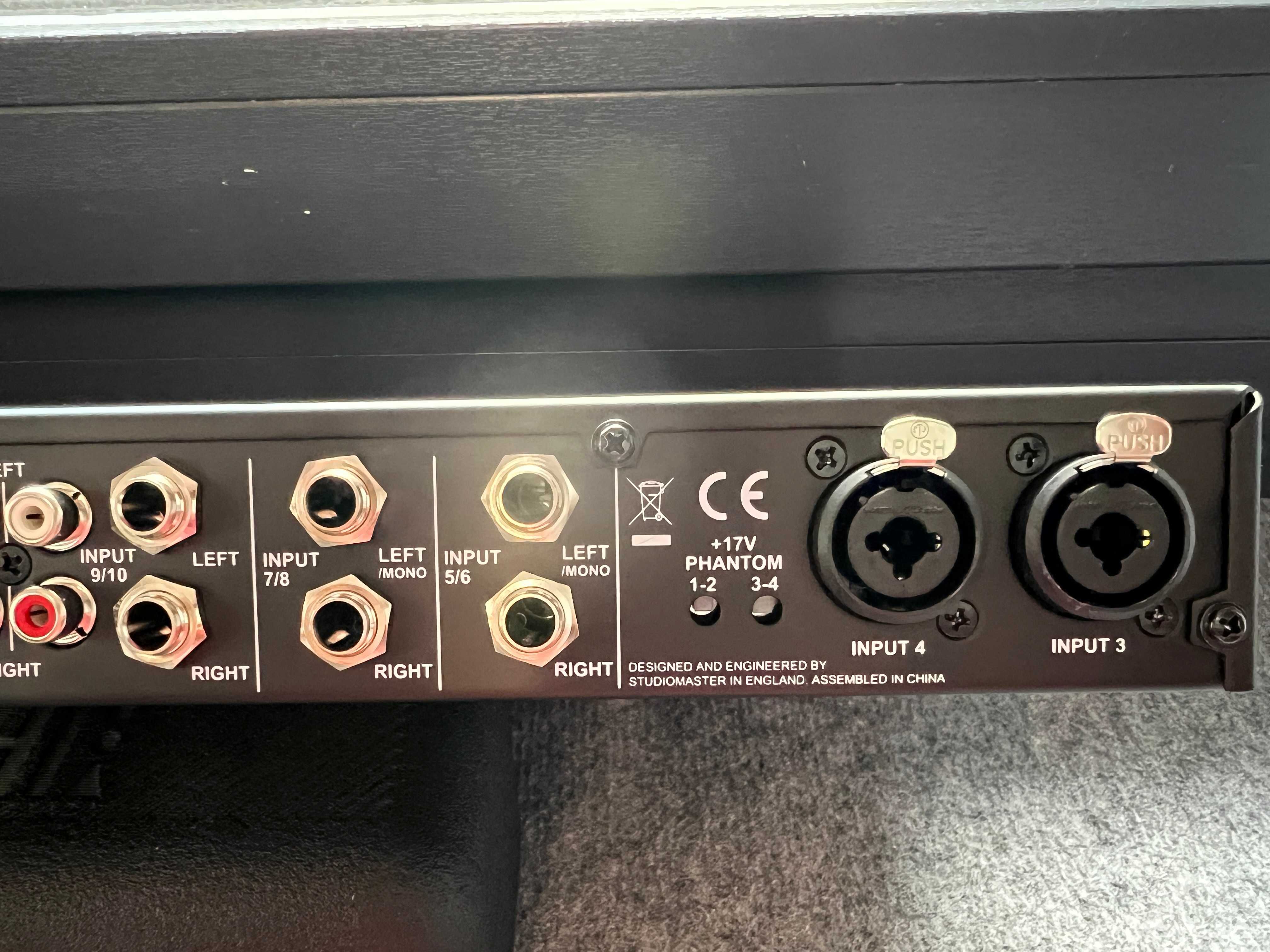 Studiomaster C3X / Mixer / Mikser /  Rack 1U / DSP