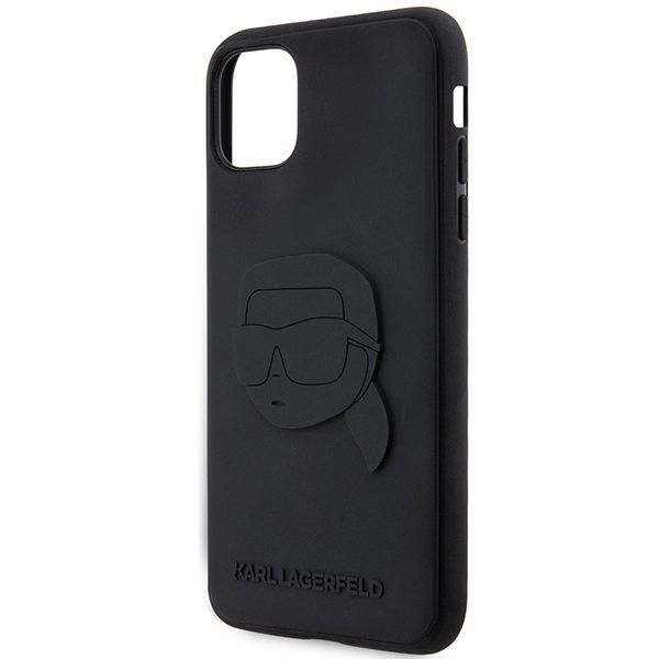 Etui Karl Lagerfeld Rubber Head 3D dla iPhone'a 11/Xr