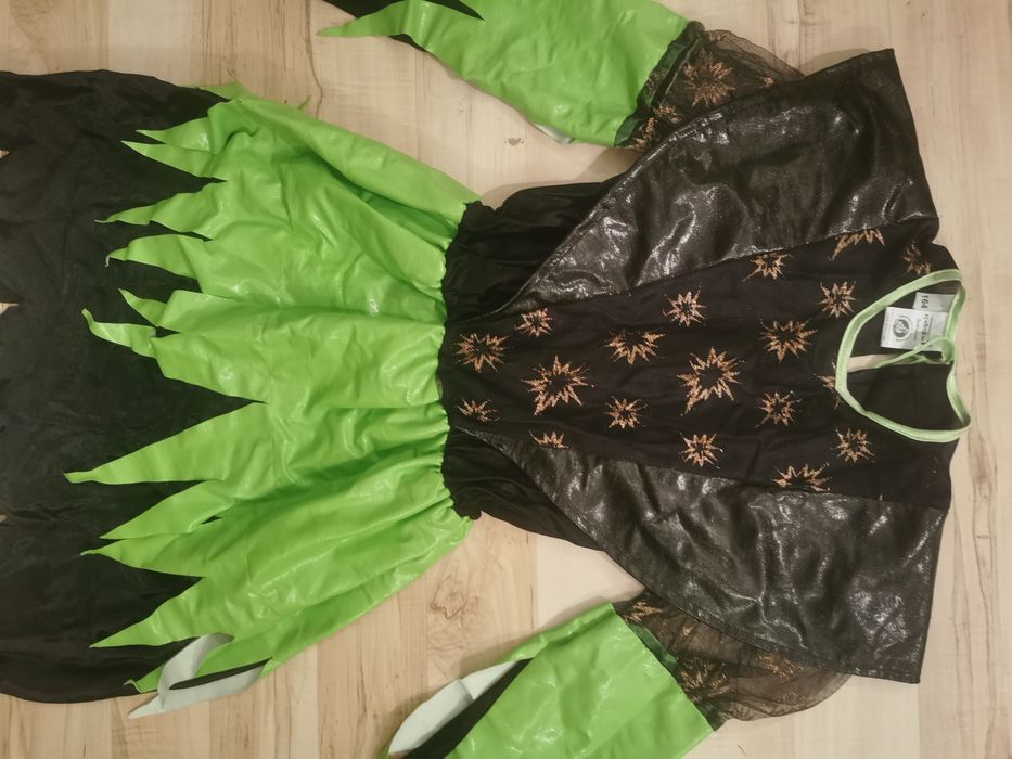 Strój karnawałowy sukienka czarownicy wróżka