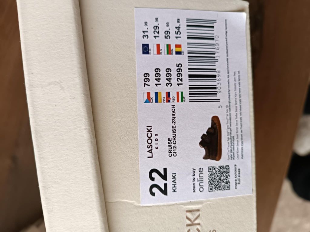 Buty dziecięce rozmiar 22 Lasocki Kids