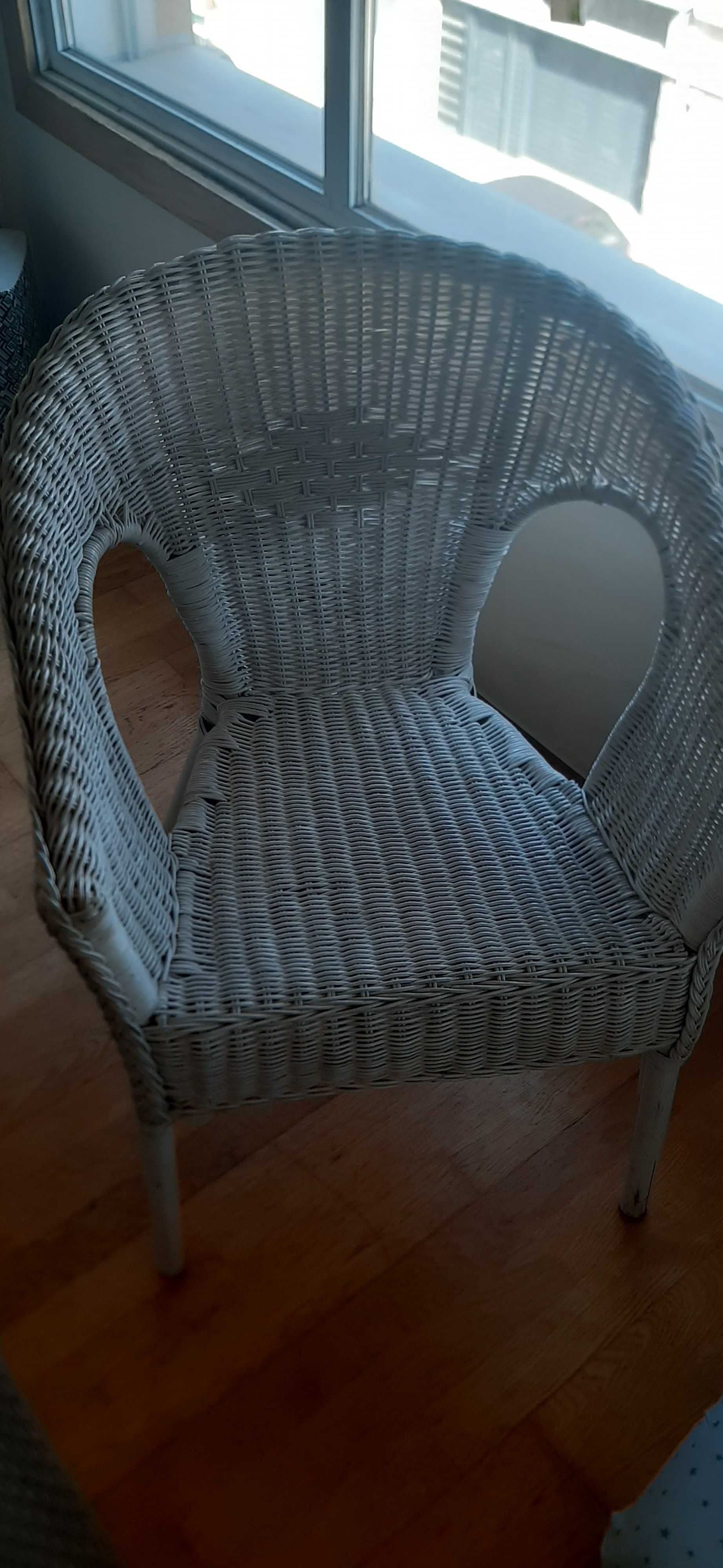 Cadeira bambu ikea