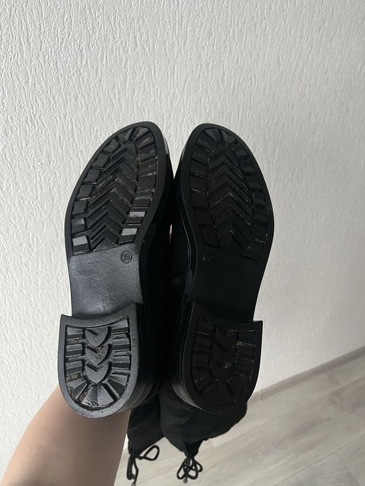 Ботфорди замшеві зимові