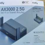 Cudy Ax3000 2,5G wi-fi 6 2,4 5GHz AX Travel Router USB 3.0 na gwarancj