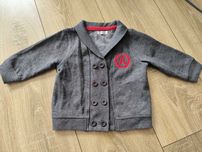 Sweterek bluza 68 elegancki szary