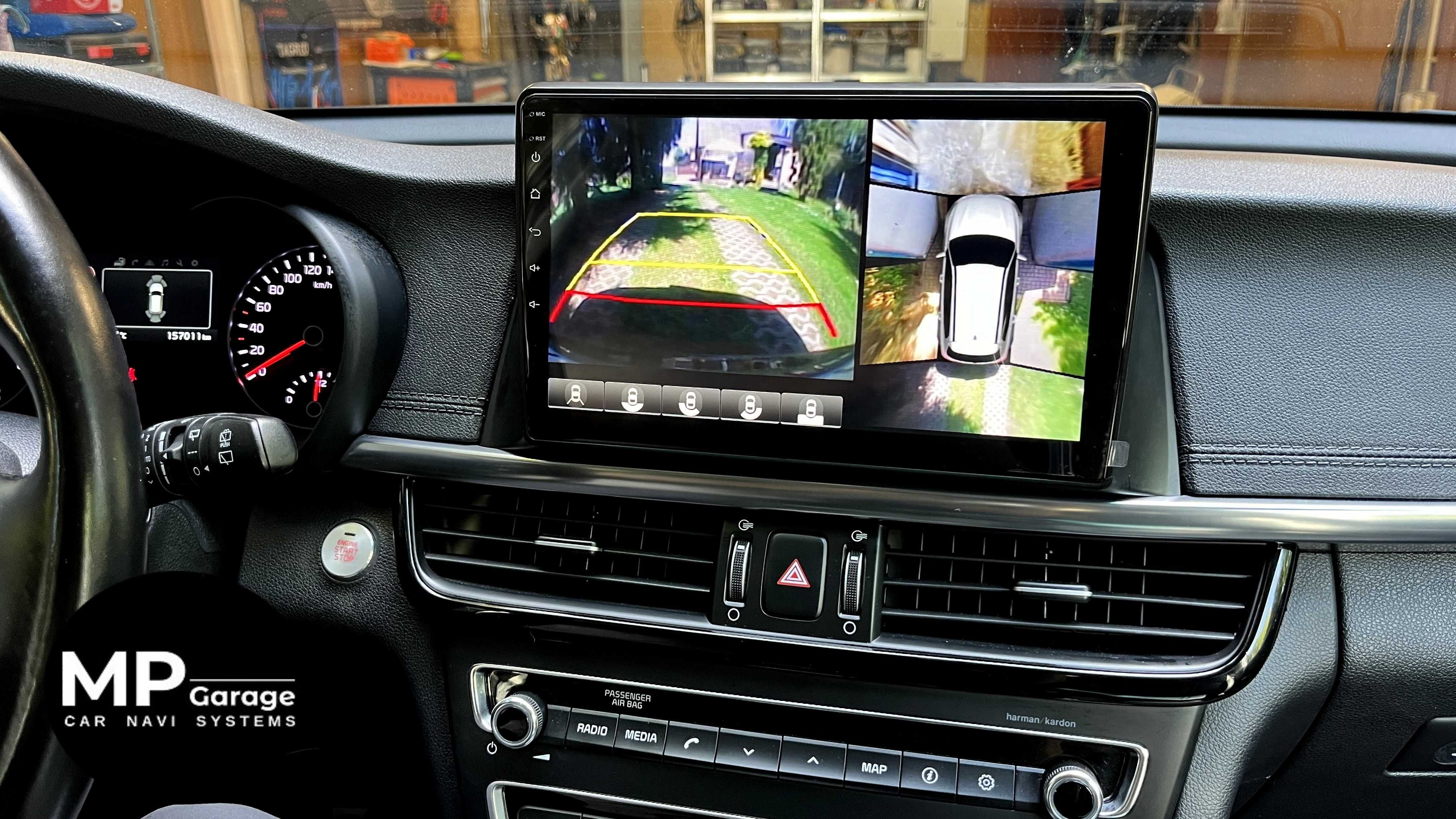 KIA OPTIMA_4 Radio Android 4G LTE Qled CarPlay AA Montaż