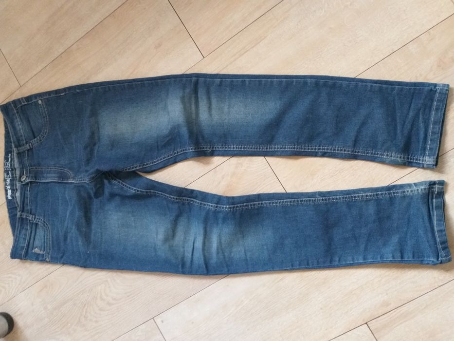 Spodnie proste dżinsy stretch 14 lat