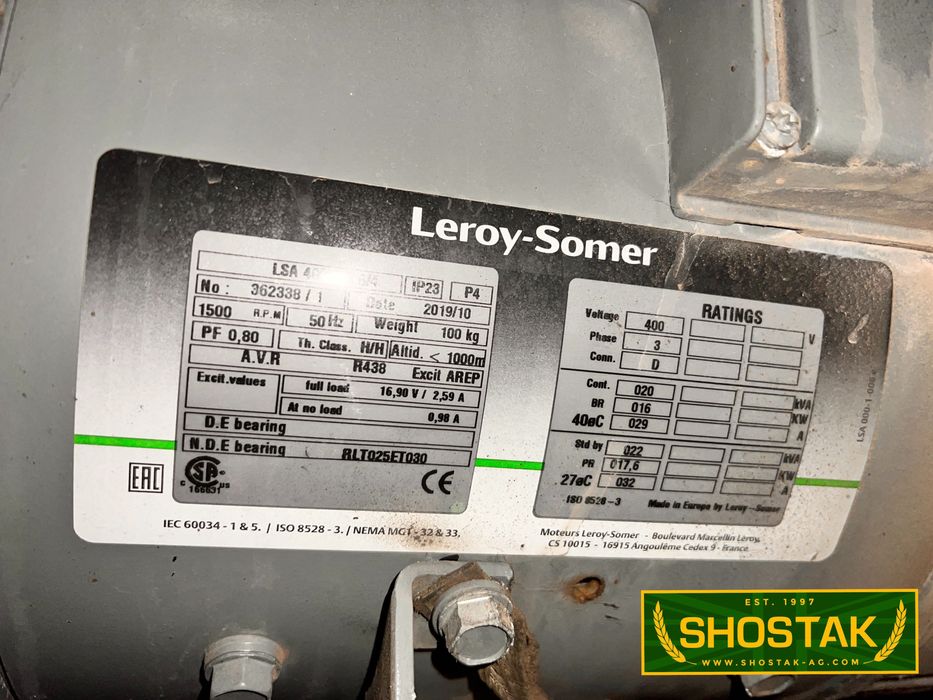 Дизельний генератор Generator SDMO R22 22kVA / 17.5 kW