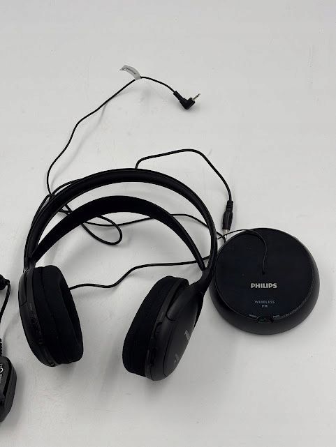 słuchawki bezprzewodowe nauszne philips shc5200 czas pracy 14 h 24 om