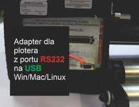 Ploter / z portu RS232 na USB Adapter dla  SUMMAGRAPHICS, SummaSign