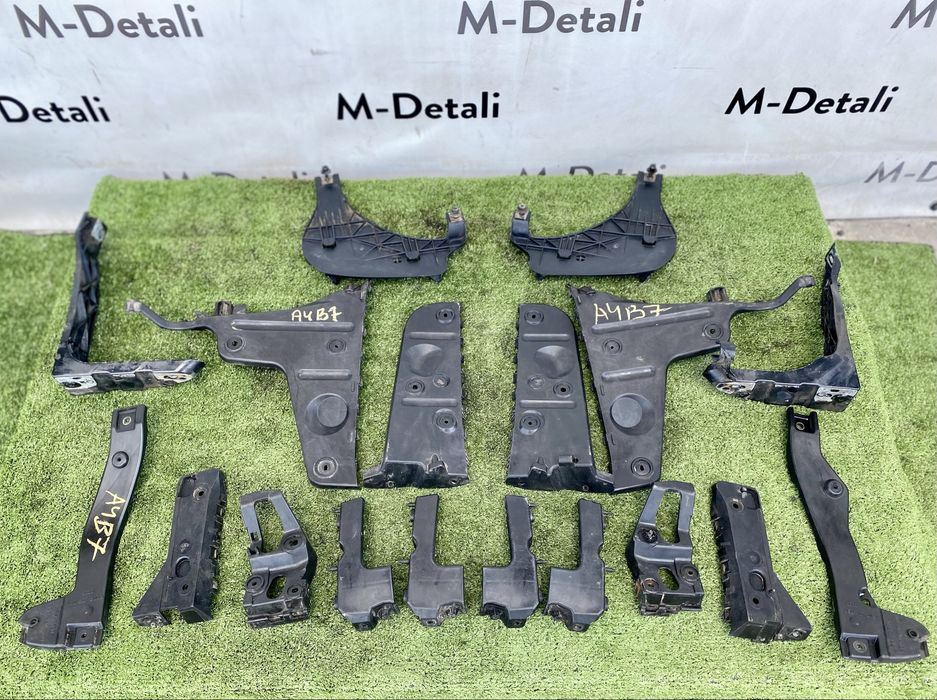 Кріплення бампера фари Audi A4 B6 B7 кронштейн Ауді а4 б6 б7 розборка