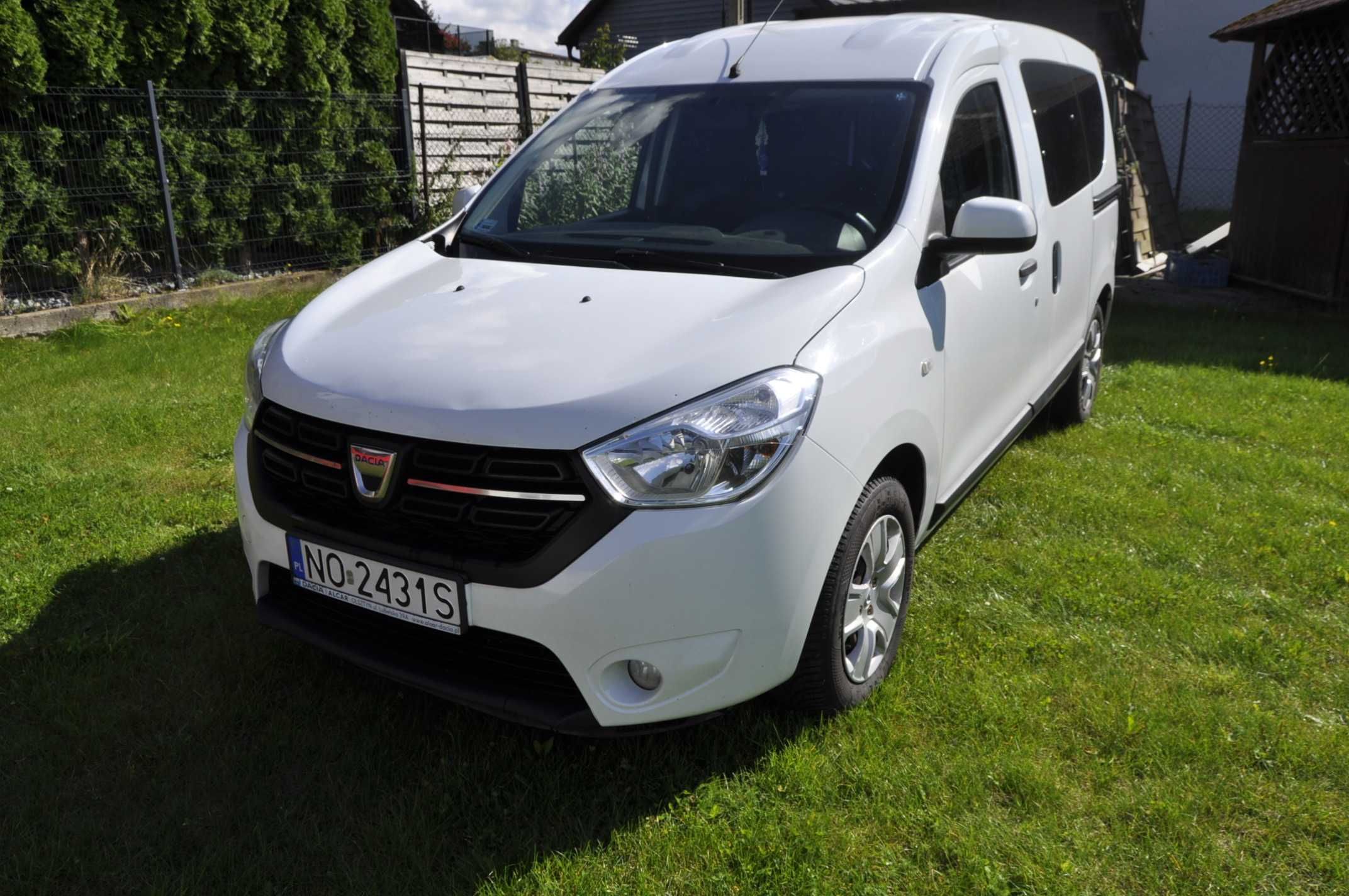 Dacia Dokker 1.5 dCi 2018 faktura vat 5 osobowy klimatyzacja