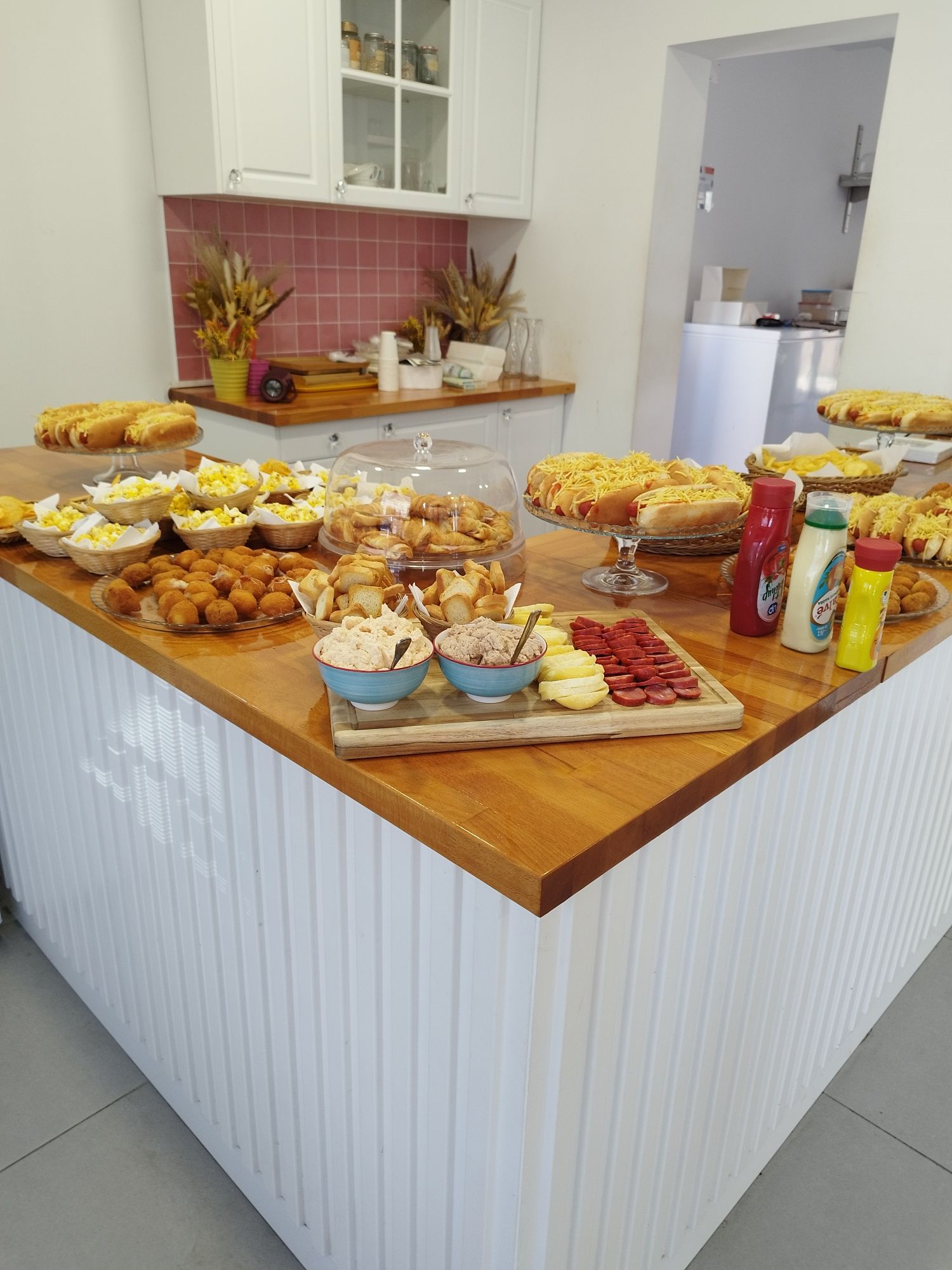 Balcão para cafeteria