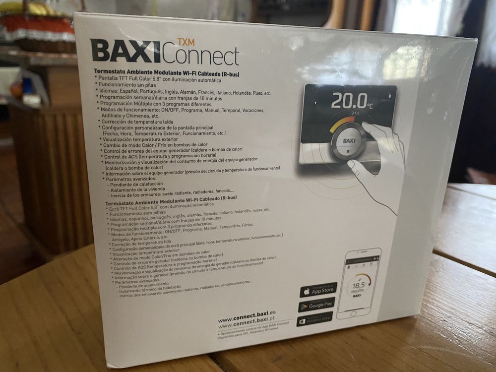 Termostato inteligente ( Baxi TXM Connect)