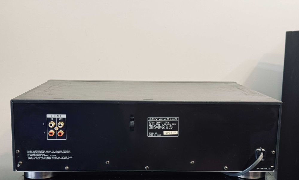 ‼️ Sony TC-K 808 ES — премиум кассетная дека Hi-Fi, 3 головы, кварц
