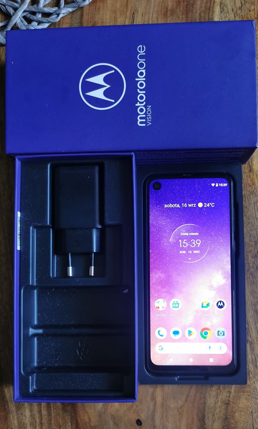 Motorola One Vision android 11, 6,30", 4/128 GB