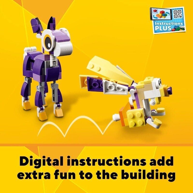Конструктор LEGO Creator 3 у 1 Фантастичні лісові істоти (31125).