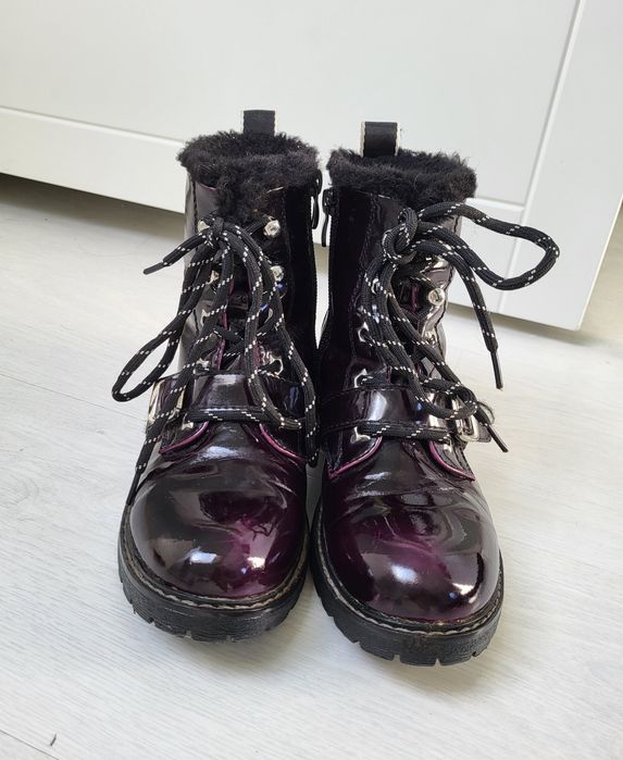 Trapery, kozaki ocieplane Nelli Blue rozm.35