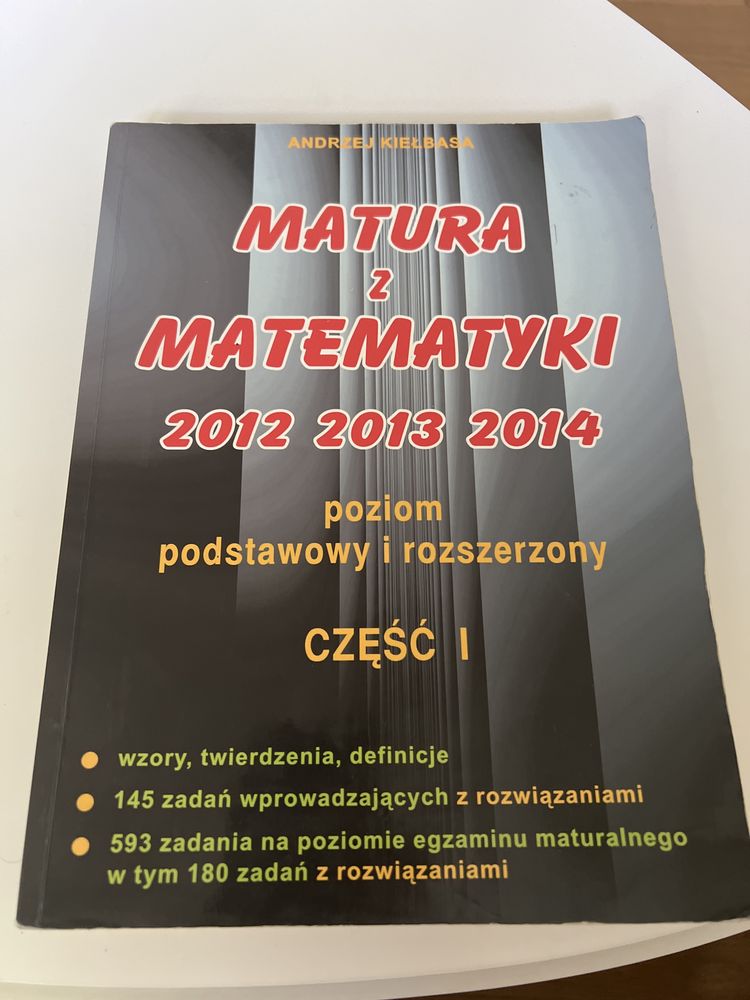 Matura z matemtyki - Andrzej Kiełbasa 2012, 2013, 2014