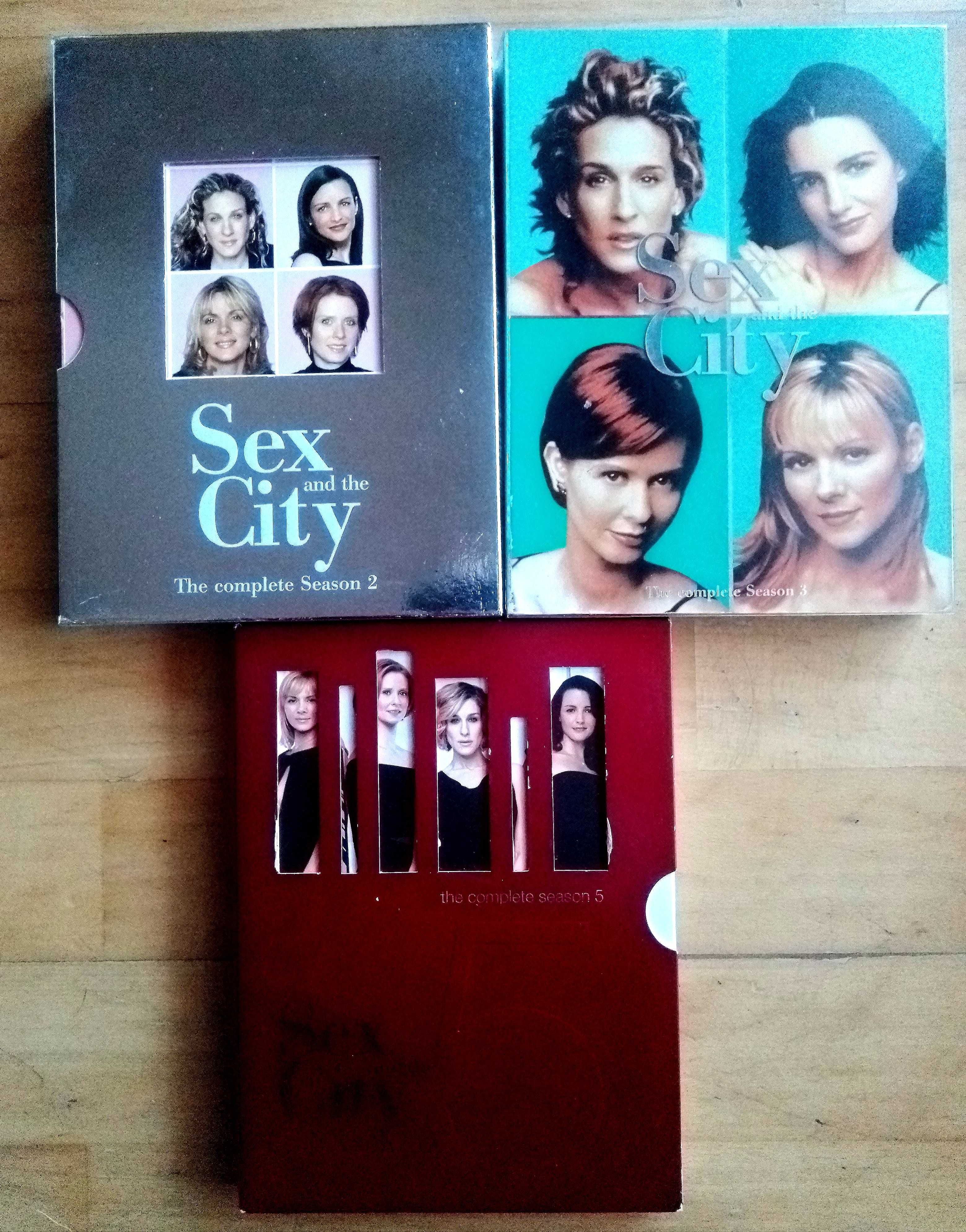 Dvd box set - Sex and the City Season 2, 3, 5