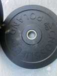 zestaw obciążeń 2x5kg 10kg talerz BUMPER 30kg CROSSLIFE