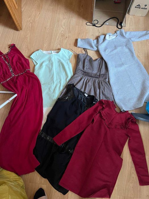 Ubrania damskie S/XS duży worek ubrań (Reserved, H&M itp)