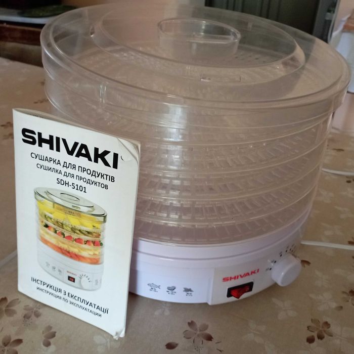 продам сушку для овочів та фруктів SHIVAKI SDH-5101 . ціна 2000 грн.
