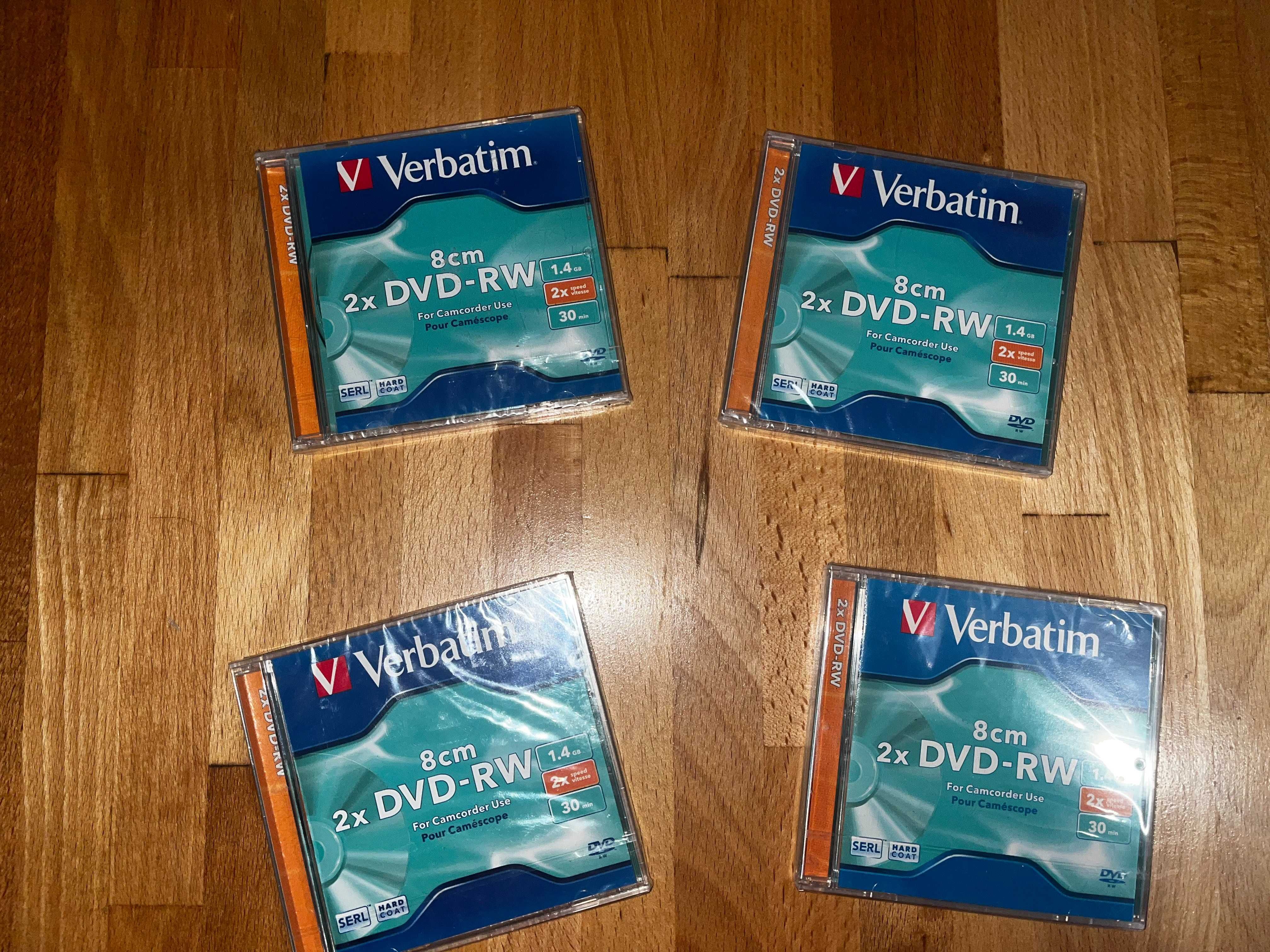 Диск DVD-RW MINI Verbatim 8CM 1.4GB 30 MIN 2X