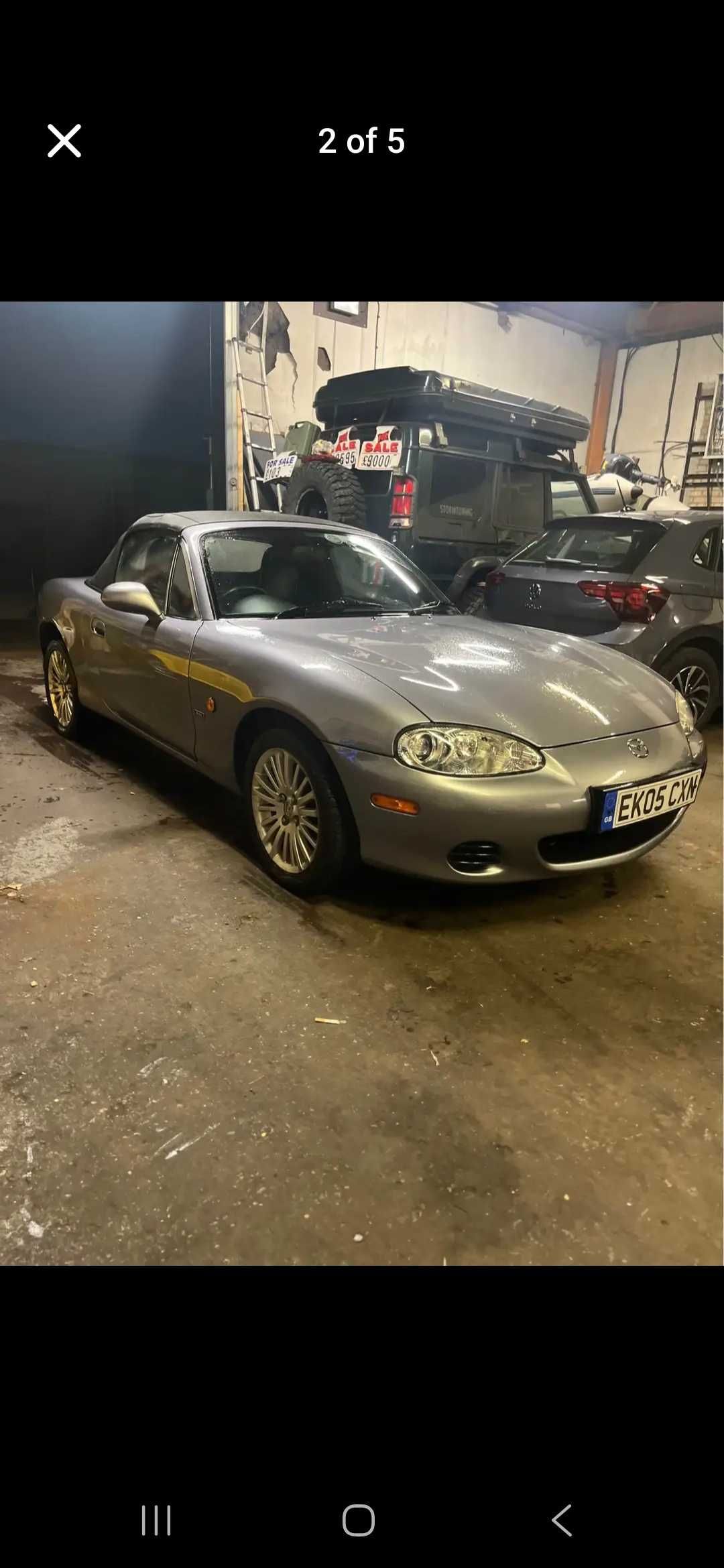Mazda mx5 para peças
