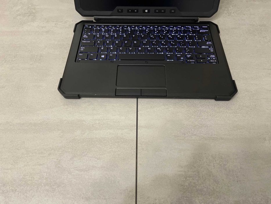 Захищений планшет Dell 7212 Rugged/11.6"/i7-7600U/16GB/256GB/клавіатур