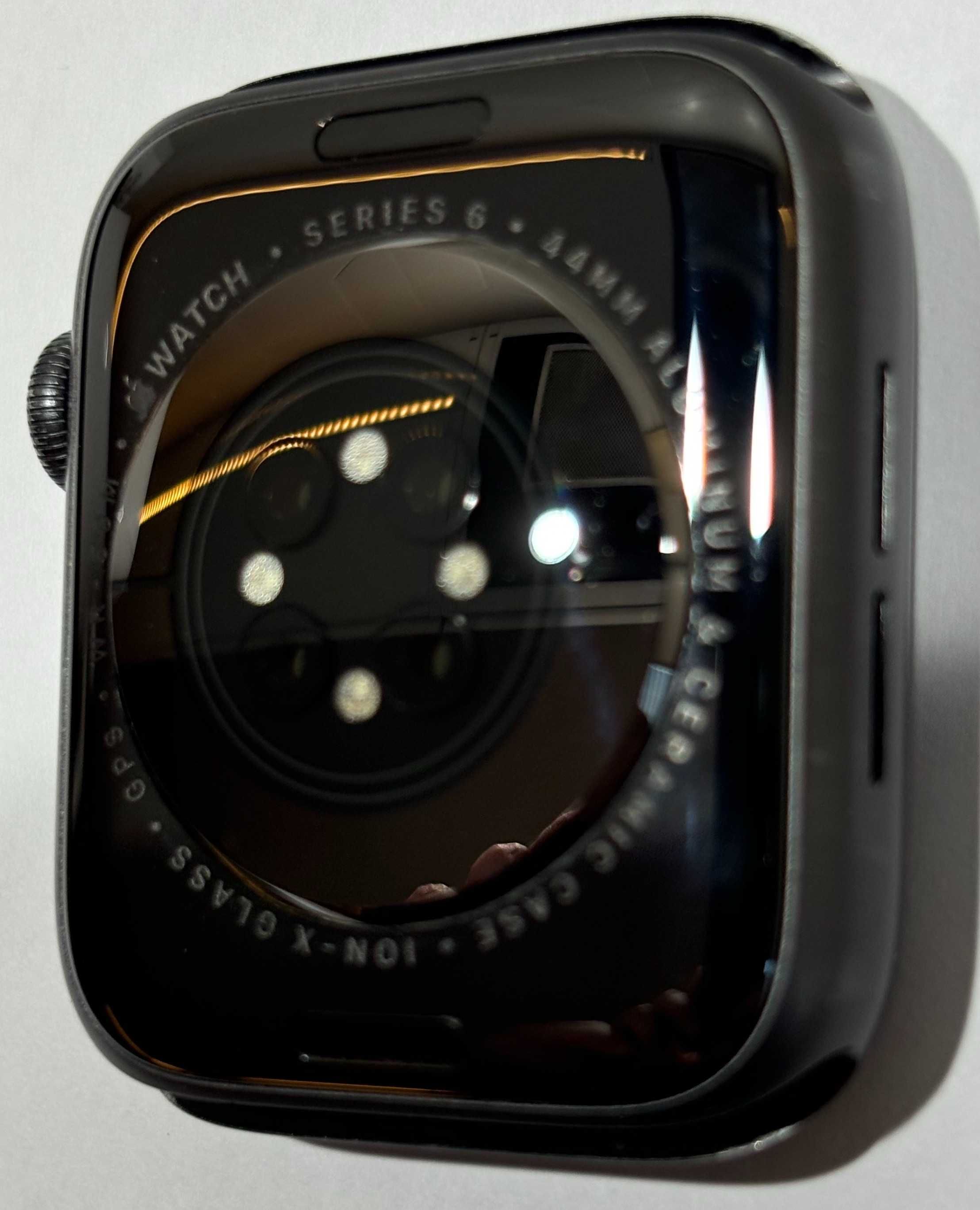 Apple Watch Series 6 44 mm gwiezdna szarość + GRATISY!