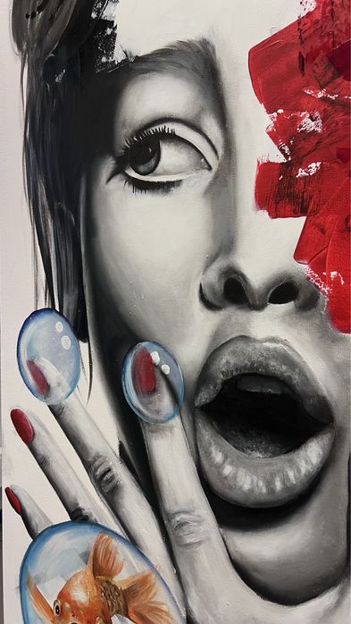 Pintura original artista Paulo Brito