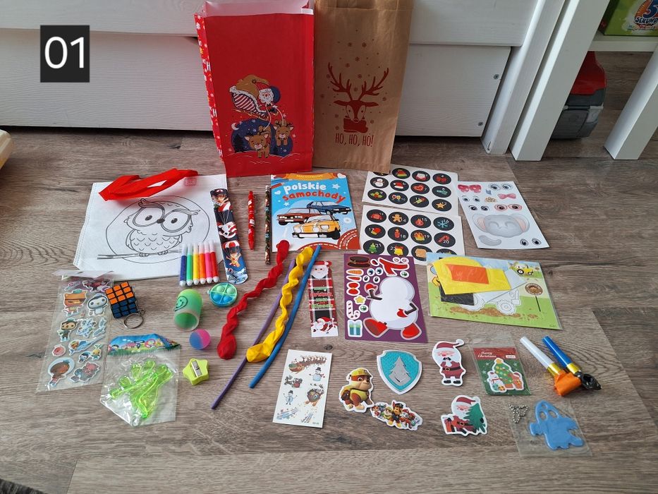 Kalendarz adwentowy chłopiec 01