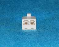 Rozdzielacz RJ45 przejściówka RJ45 2 x gniazdo 1 x wtyk RJ-45