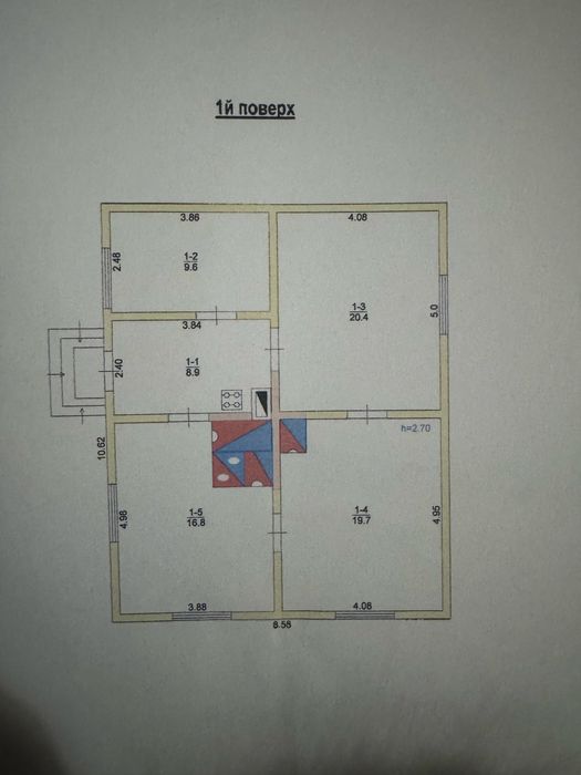 Будинок у селі Брониця