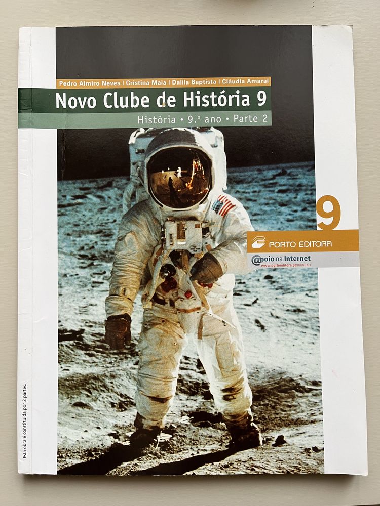 Manual de História - Parte I + Parte II - 9.º Ano