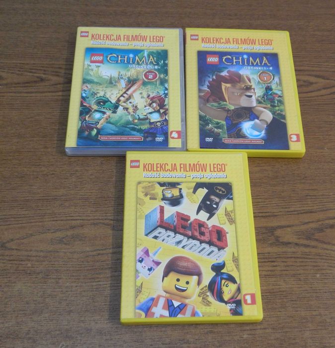 Kolekcja filmów LEGO - zestaw 21 DVD