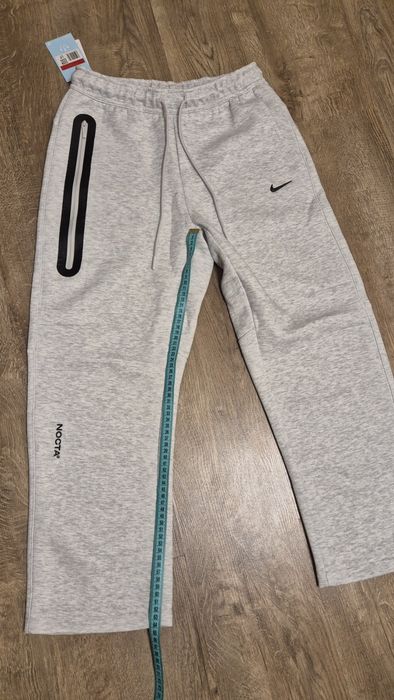 Штани Nike Tech Fleece x Nocta Pants Сірі теч флис штани найк нокта