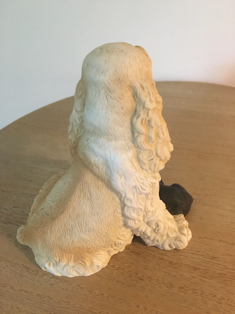 Enesco figurka psa Cocker Spaniel i szczeniak Vintage