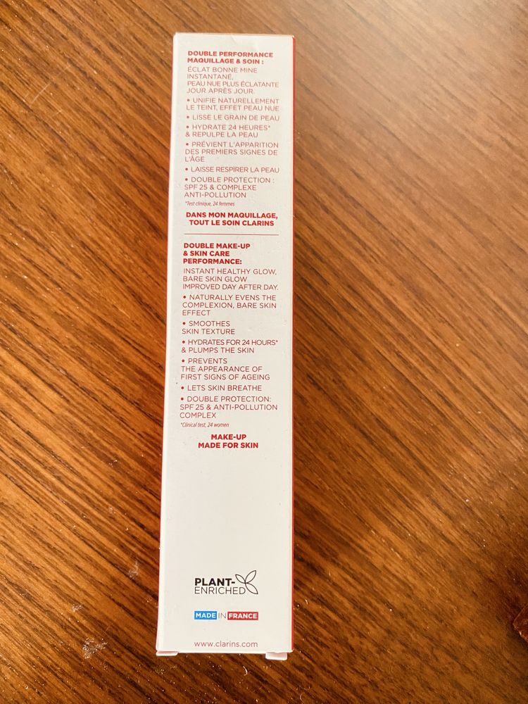 Clarins, Skin illusion creme tintée