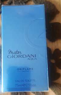 Woda toaletowa Mister GIORDANI AQUA dla niego oriflame pudełko gratis