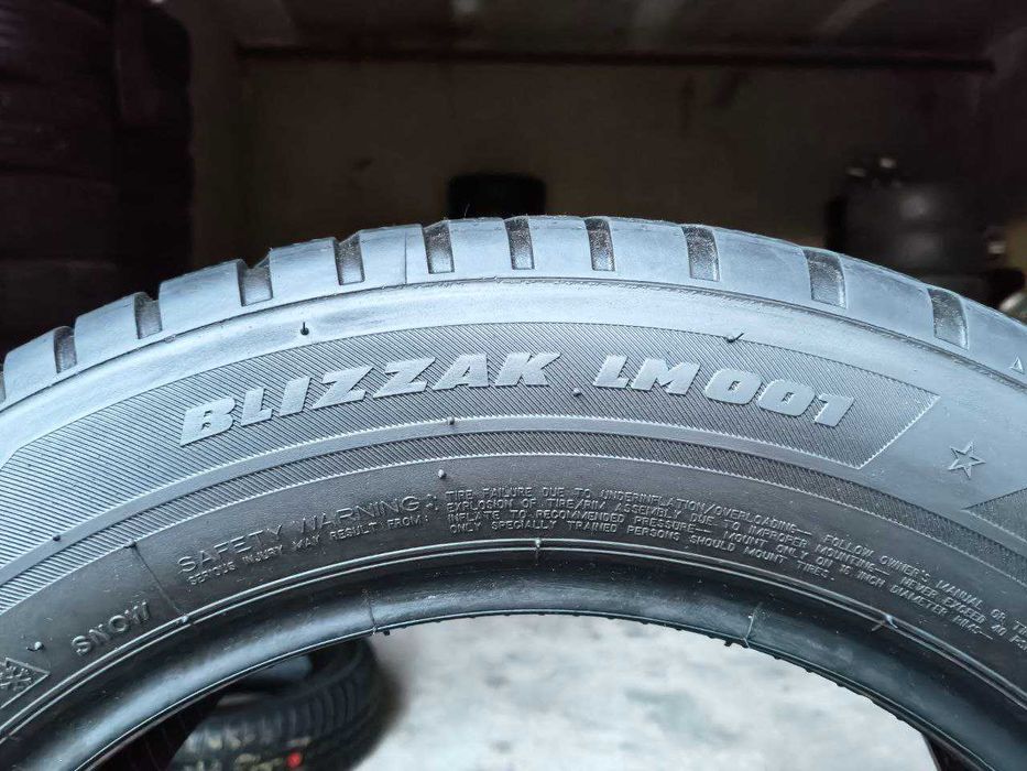 Bridgestone Blizzak LM001 205/60r16 4шт, 20год, ЗИМА. Прив из Германии