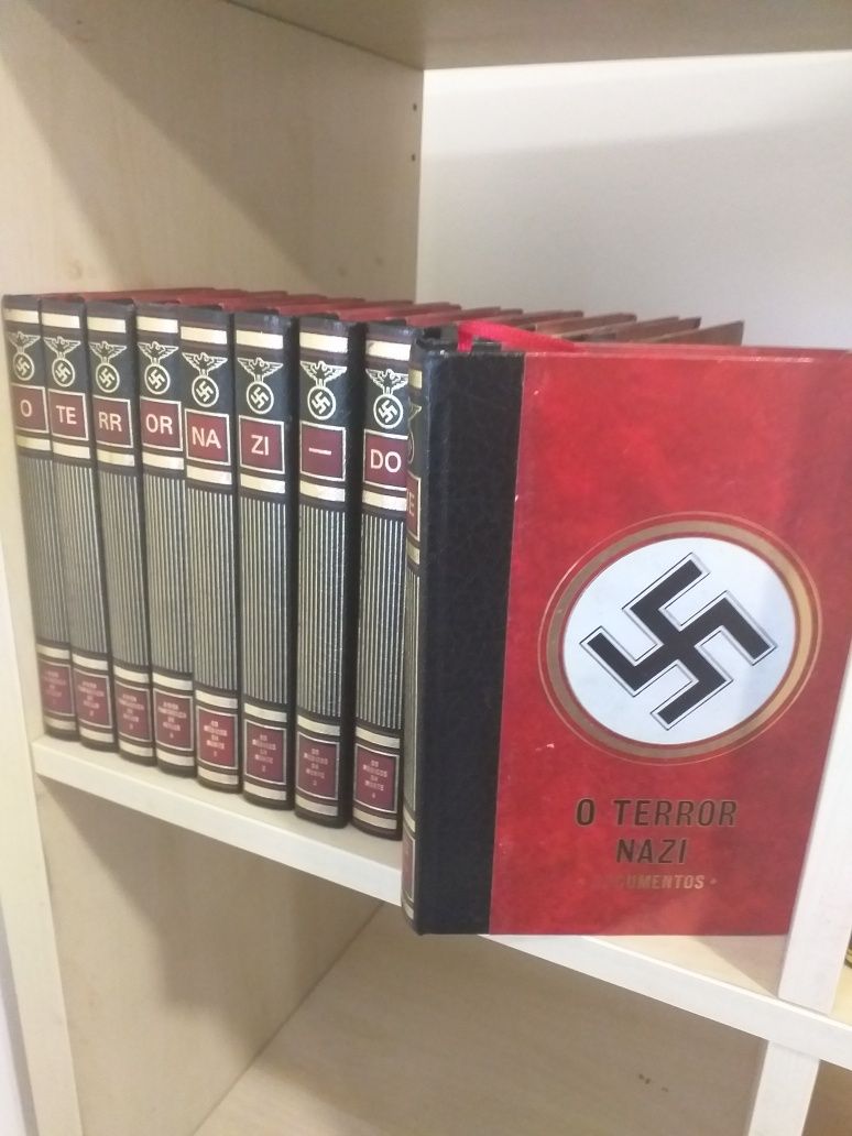 Livros "O terror Nazi - Documentos" , coleção completa