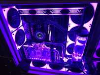Gigabyte RTX 4090 Alphacool Aurora komputerowe chłodzenie wodne RAM