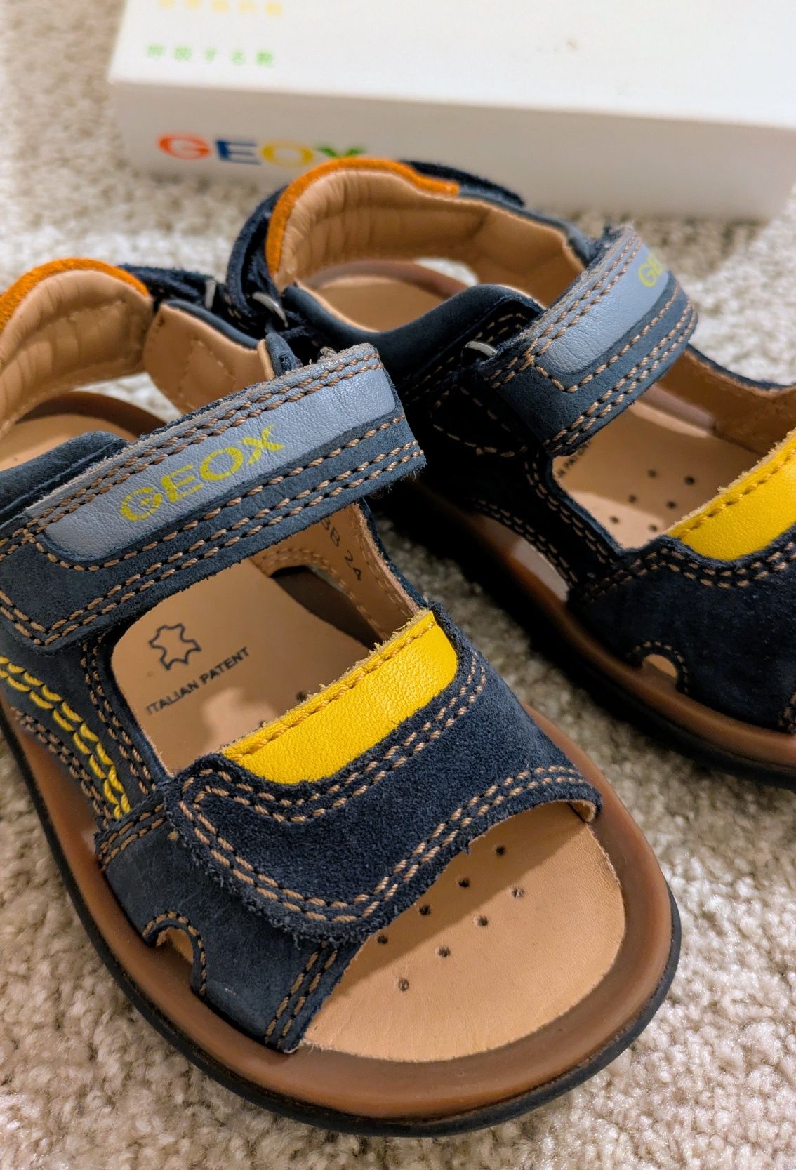 Sandálias Geox J Sandal Lipari Boy tam.24 - Como Novas