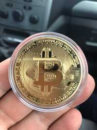 NOWA kolekcjonerska moneta Bitcoin złota