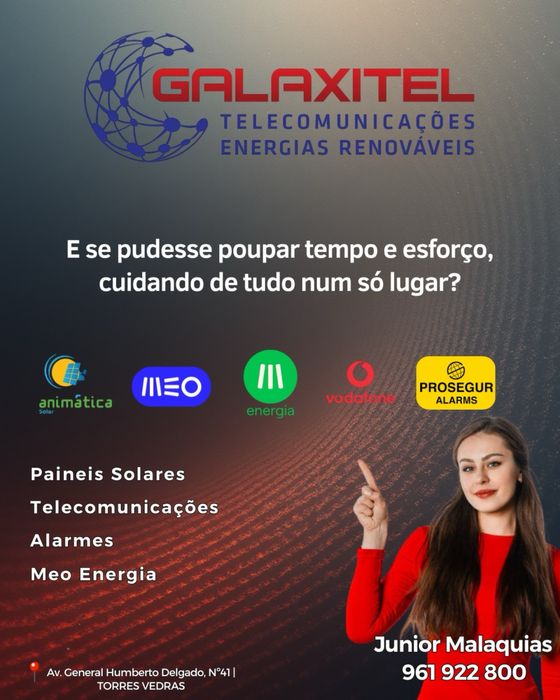 Telecom, Meo Energia, Paineis Solares e Alarmes Prosegur