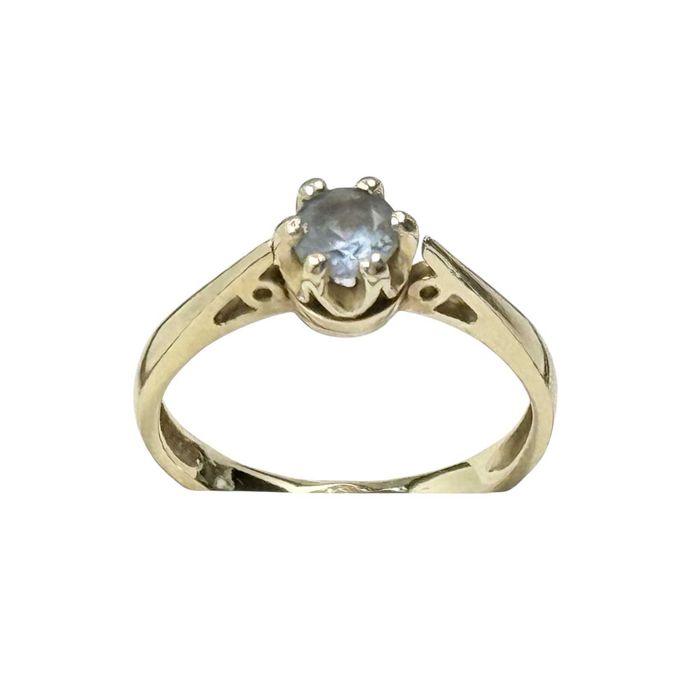 Piękny złoty pierścionek 2.85G 585