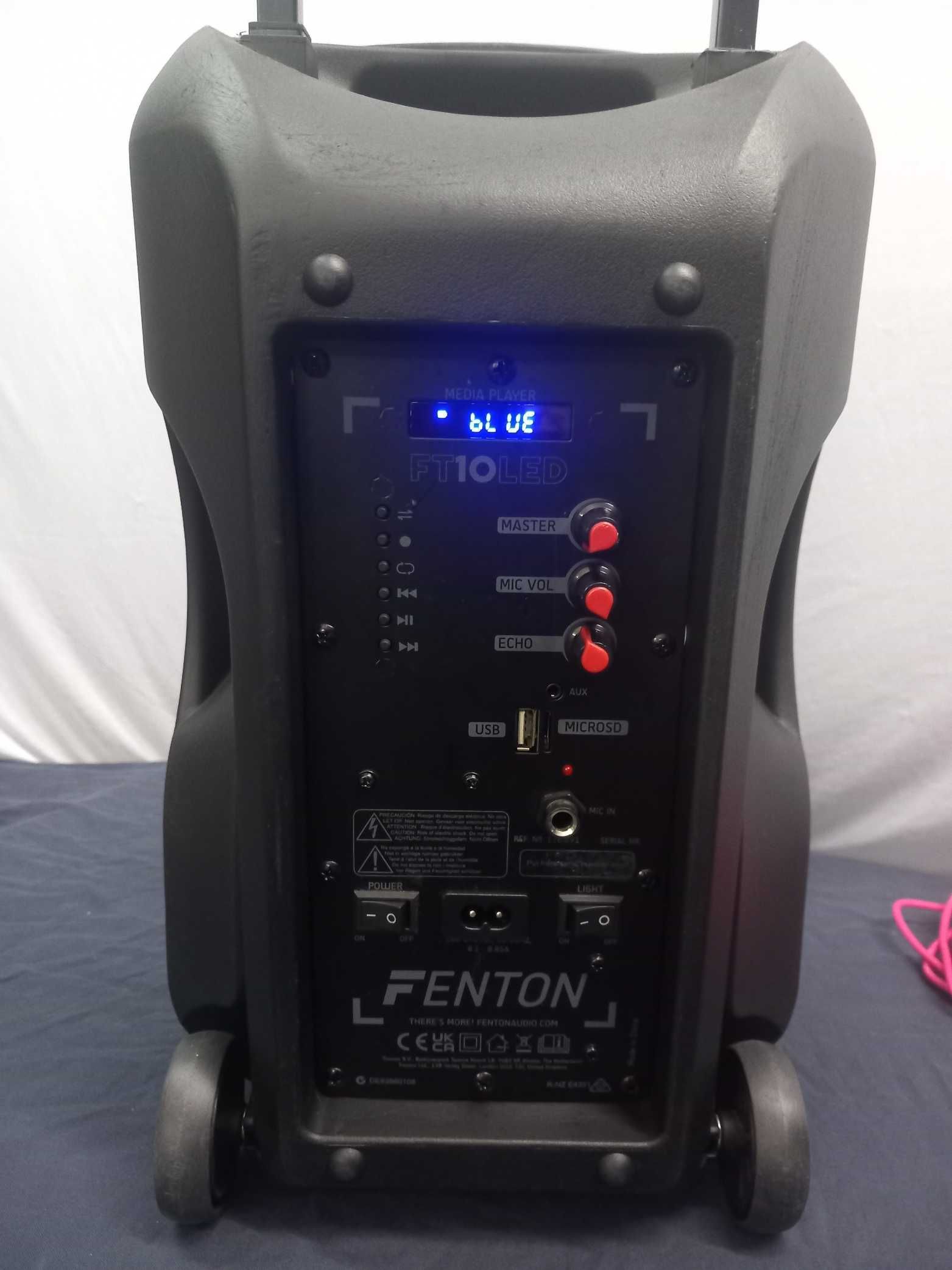 Glosnik bluetooh FENTON FT 10 led + mikrofon