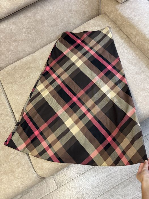 Нова спідниця максі в клітинку