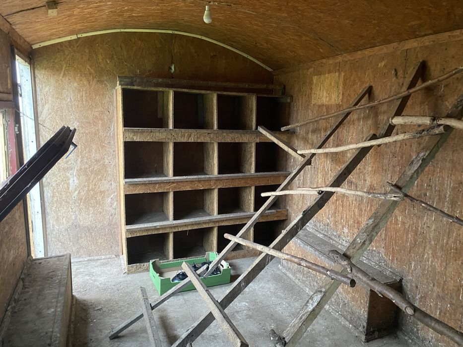 Mobilny kurnik na 150 kur